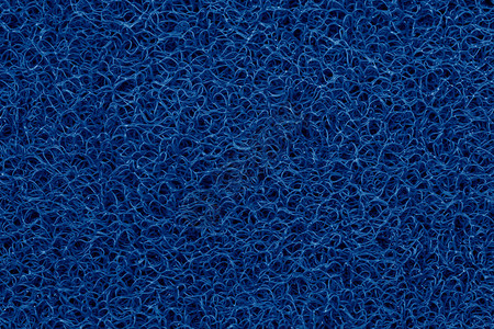 超近细节深经典蓝色塑料门垫纹理中抽象背景表面2020年图片
