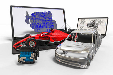 代表计算机辅助设计汽车计算机辅助设计的3图片