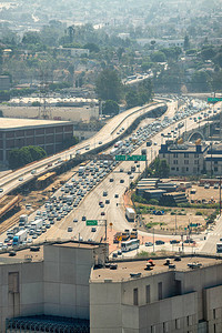 洛杉矶的主要公路交图片