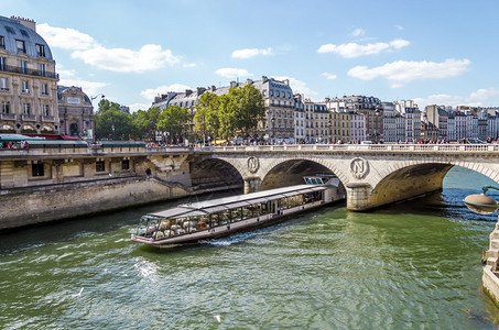 法国巴黎塞纳河旅游图片