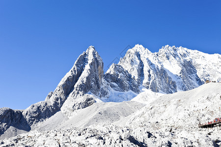 云南李江玉龙雪图片