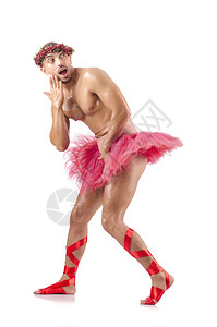 男人在芭蕾舞塔图图片