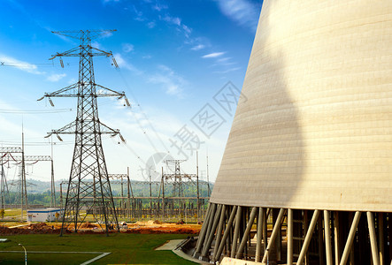 燃煤发电厂高压电图片