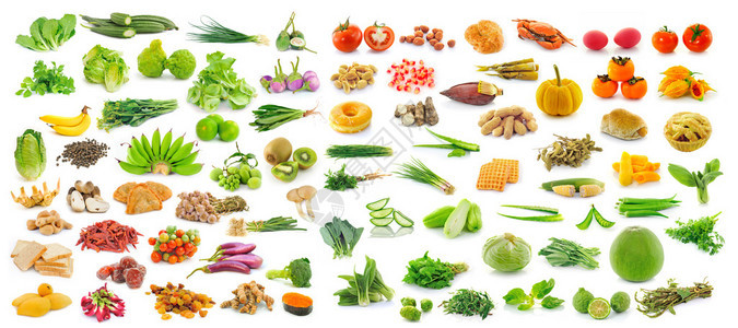 水果和蔬菜的集合图片