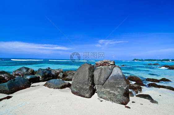 斯里兰卡美丽的岩石图片