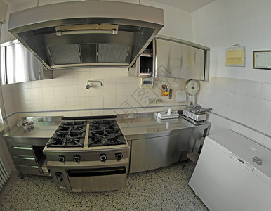 不锈钢铁工业厨房图片