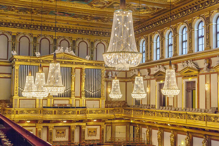 维也纳大厅是位于奥地利维也纳内城区的音乐厅它是维也纳爱乐团的所背景图片