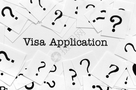 签证申请背景图片