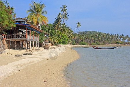 ThongKrut村海滩泰国Koh图片