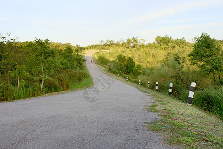 PhuRua山上的路图片