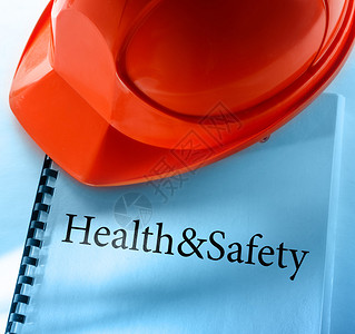 红色头盔的健康和安全图片