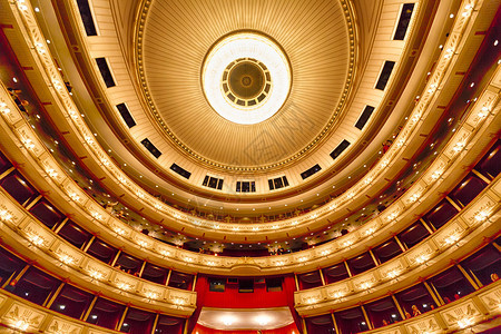 奥地利维也纳歌剧院大厦内地景观图片