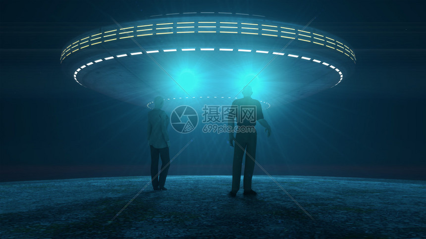 Ufo攻击和绑架人类图片