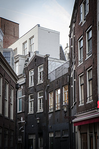 荷兰阿姆斯特丹传统老旧建筑荷兰图片