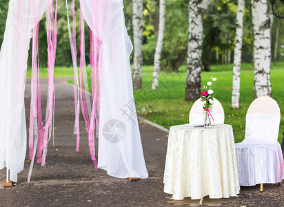 婚宴礼仪户外装饰图片