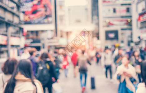 在日本大阪南巴区Dotonbori公路图片