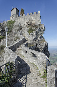 意大利童话城堡的景色图片