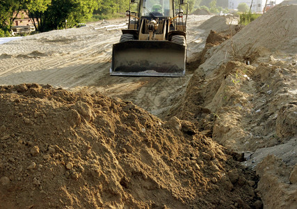 在俄罗斯莫科地区建造道路和交通的建筑图片