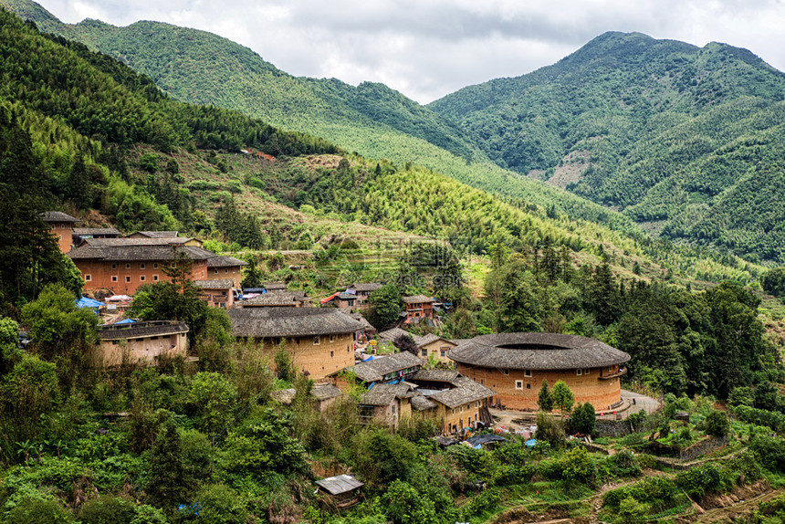 传统土楼小屋图片