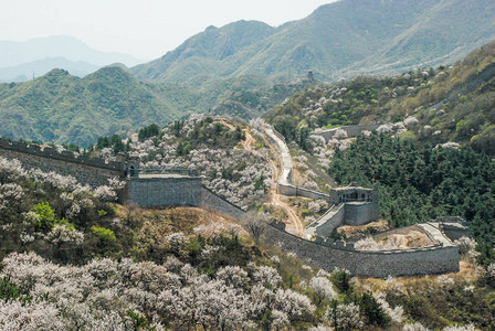 亚洲长城八达岭段图片