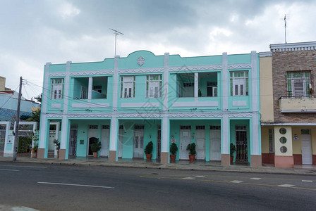 古巴宫殿街道图片