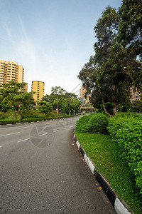 新加坡的大地标志和纪念馆每天早上走在图片