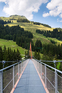 奥地利阿尔卑斯山SaalbachHinterglemm山谷的图片