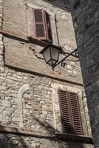 意大利Umbria市Perugia的Todi历史建图片
