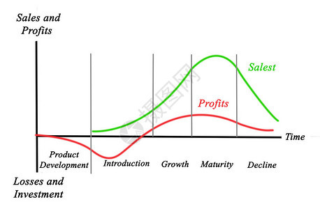 销售额和利润的变化图片