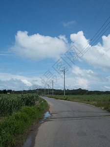 夏天冲绳的风景图片