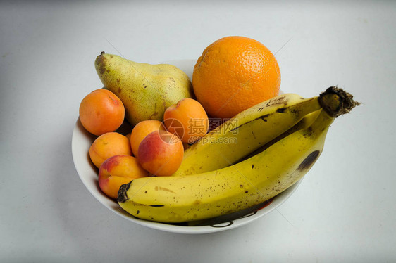 鲜美和健康的健康水果静物画新图片