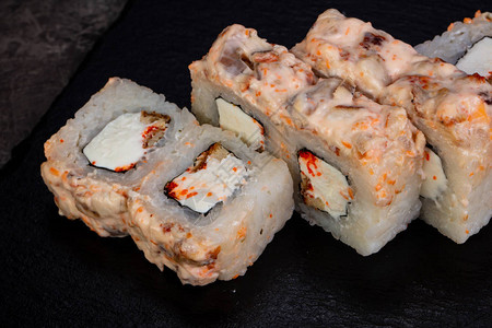 日式蟹肉卷图片