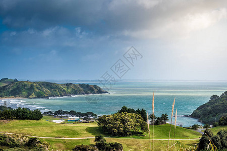 新西兰最北部的凯布尔湾景观图片