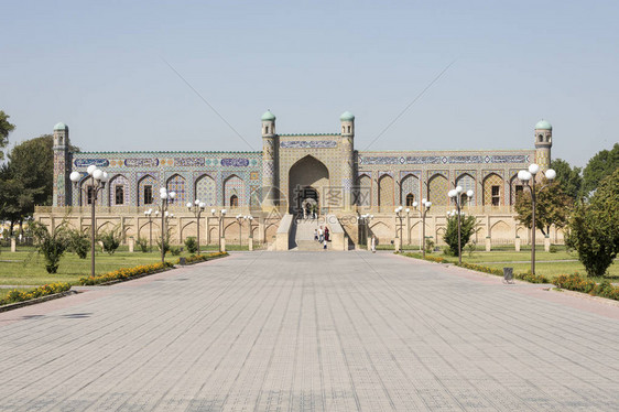 KhudayarKhanPalace是乌兹别克斯坦Kokand费尔干纳谷最图片