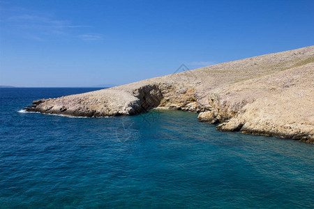 克罗地亚克尔岛海中的图片