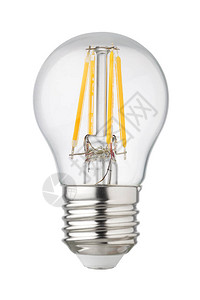 现代透明透明的LED丝形灯泡图片
