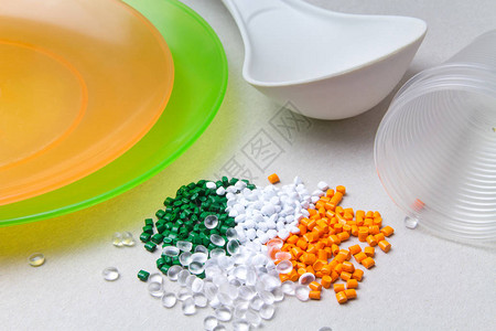 塑料可塑餐具和可塑原料BPA图片