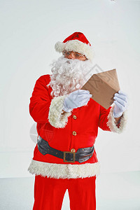 圣诞主题快乐的圣诞老人背景图片