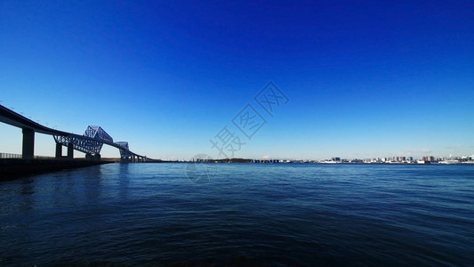 东京湾门大桥全景图片
