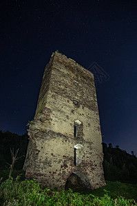 哈尔的移动城堡从城堡看星空背景