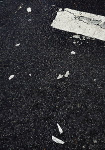 纽约市曼哈顿街道上的沥青路面标线纽约市马路图片