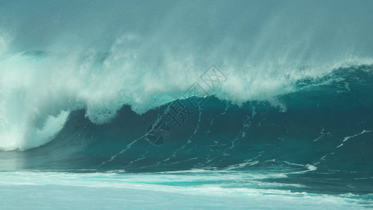令人叹为观止的玻璃海浪接近壮观的智利图片