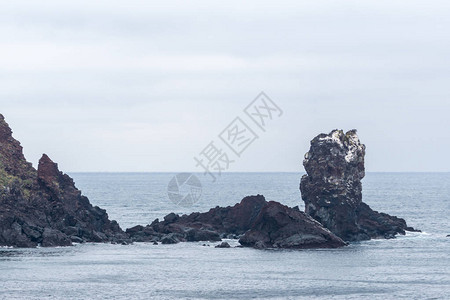 涉地可支风景秀丽的海景高清图片