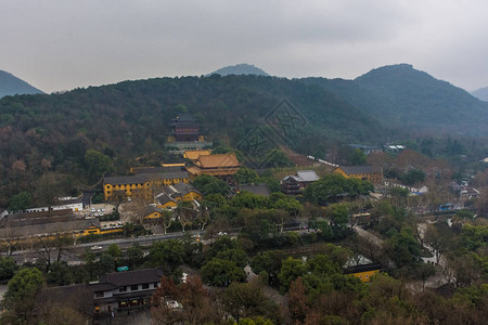 杭州Leifeng塔西湖风景背景图片