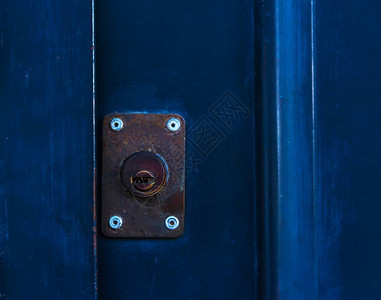 旧门锁老旧木制门家图片