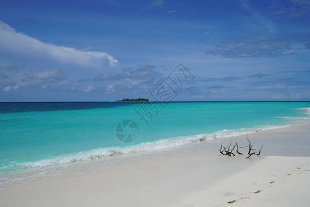 从马尔代夫的一个岛屿图片