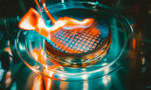 乙醇气体的现代生物火炉壁火焰燃气灶特写智能生态替代技术当代乙醇生物燃料节能创背景图片