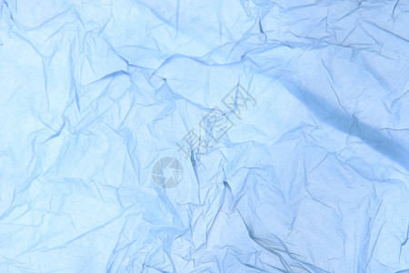 蓝色塑料袋的纹理细节图片
