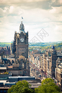 爱丁堡苏格兰王子街图片