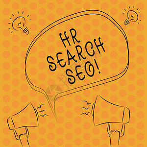 显示HrSearchCEO的书写笔记商业照片展示了寻求新首席执行官的Huanalysis资源语音气泡扩音器创意图标图片